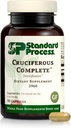 Standart Süreç Cruciferous Complete - Tüm Gıda Antioksi, Detox ve Liver Support with Vitamin K, Organik Kale ve Brussel Sprouts - 90 Capsulessel Sprouts - 90 Capsules
