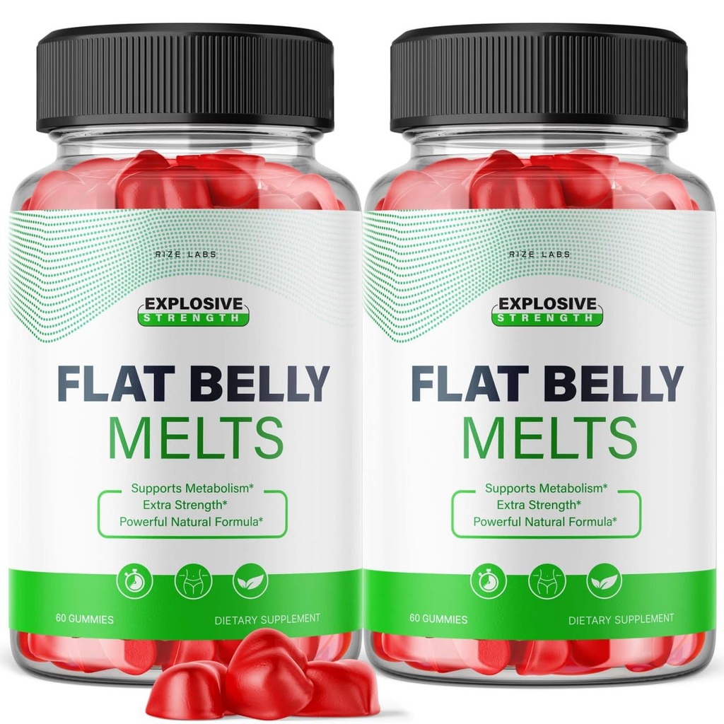Laboratuarları - Flat Belly Melts Keto ACV Gummies for Advanced Kilo Kaybı Apple Cider Vinegar, Supplement Helps in Reducing Belly Fat (120 Gummies)