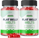 Laboratuarları - Flat Belly Melts Keto ACV Gummies for Advanced Kilo Kaybı Apple Cider Vinegar, Supplement Helps in Reducing Belly Fat (120 Gummies)