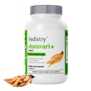 Shatavari Root Extract Tabletleri Kadınlar için | Hormonal Denge ve Fertness Desteği | Lactation & Uterine Health Supplement | 1100 mg with Long Pepper | 60 Vegan Tabletler