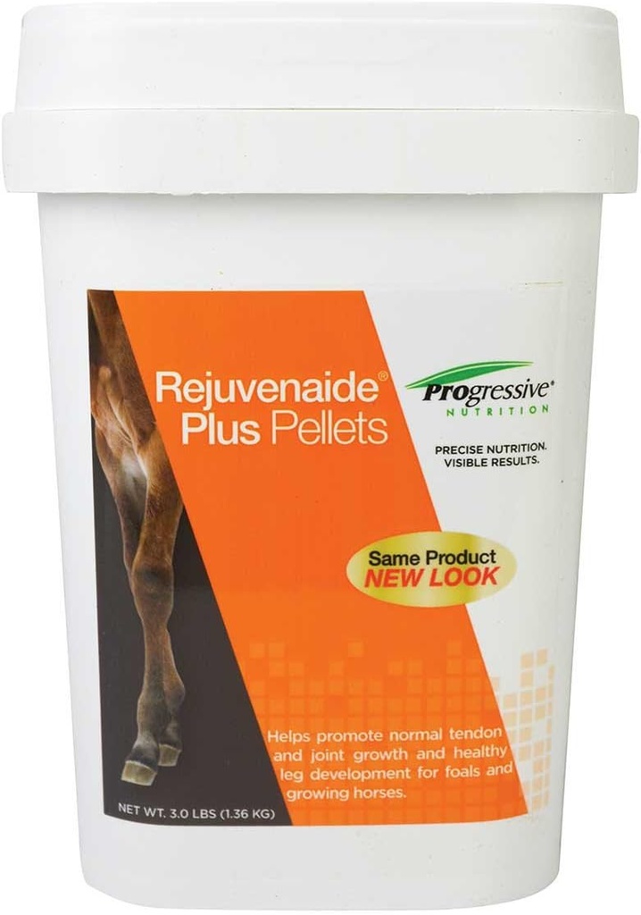 Dijkoo Rejuvenaide Plus Pellets for Foals and Grow Horses - 3 Pounds.