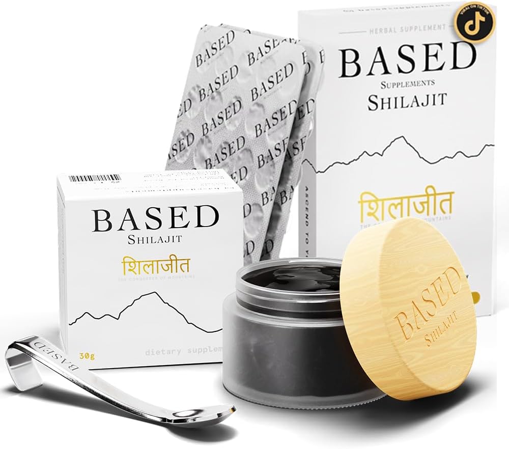 Με βάση Shilajit  Trace Minerals, 60 δισκία + 60 μερίδες