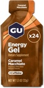 GU Energy Original Sports Beslenme Enerji Gel, Caramel Macchiato, 24 Kont Box