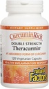 Doğal Faktörler CurcuminRich Double Strength Theracurmin - Antioksi Support Supplement with Curcumin - Diyetsel Supplement Aids Kas & - 120 Vegetarian Capsules (120 Hizmet)