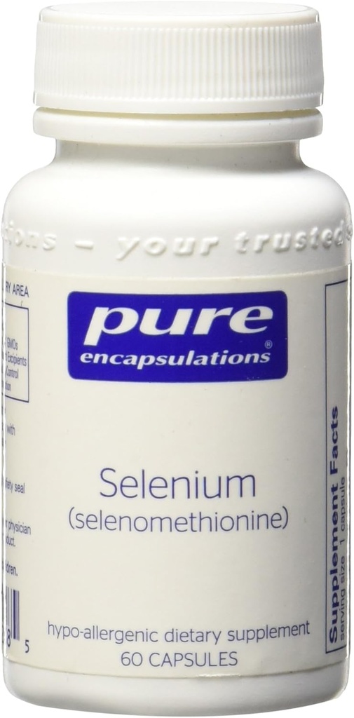 Selenium 200mcg (Selenomethionine) Diyetsel Tamam (60 Capsules)
