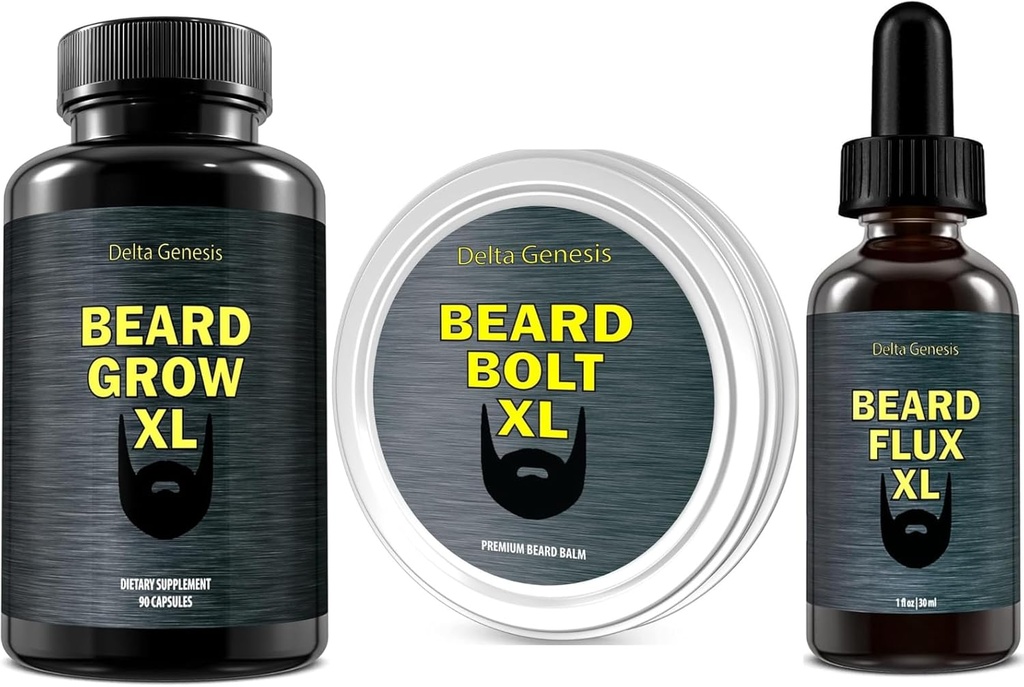 Ayıd Flux, Beard Grow XL ve Beard Bolt XL paketler