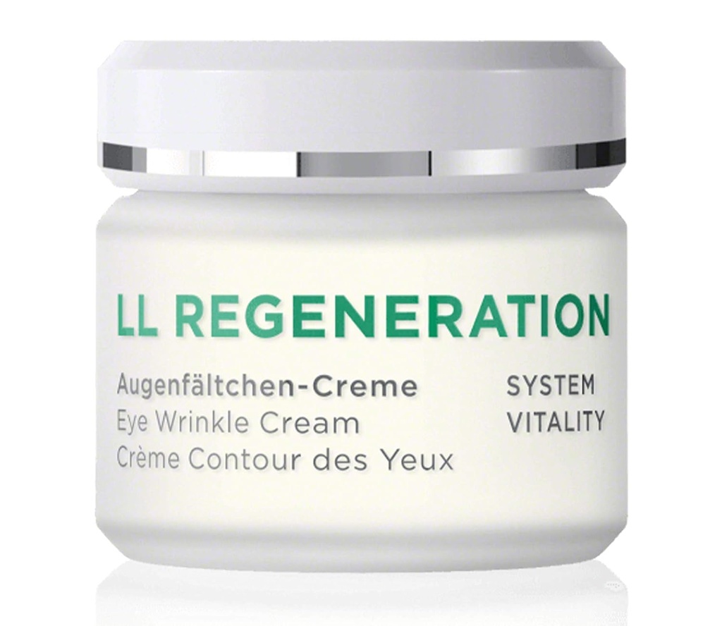 ANNEMARIE BÖRLIND – LL REGENERATION Eye Wrinkle Cream – Doğal Vitamin C + E Anti Aging Eye Cream with LL BIOCOMPLEX for Smoothed, Brighter, and Plantp Skin with New Elasticity - 1.1 Oz