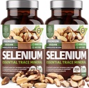 2-Pack N1N Premium Pure Selenium [Max Abception, 200MCG] Immunity, Heart and Prostate Health, 360 Veg Caps