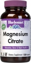 Bluebonnet Beslenme Magnezyum Citrate, 400 mg of Magnezyum, maksimum Aborpsiyon, Destekler Immune Health & Energy Production*, Soyfree, Gluten-Free, Non-GMO, Kosher, Dairy Free, Vegan, 120 Caplets