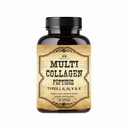 HERBALICIATION Multi Collagen, Capsules - Non-GMO & Gluten Free Type I, II, III, V, X Hydrolyzed Collagen Supplements with C - Supports Health Saç, Skin, Nails, & Commons - 120 Capsules