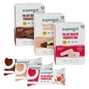Supergut Prebiyotik Bars | Meal Change | Boost GLP-1 | High Fiber ve protein | No Eklenmedi Şeker | Keto Food, Snack (Variety Pack, 36)