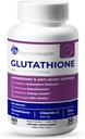 Glutathione Vitamin C & Bora ile Geliştirildi | Gelişmiş Antioksi & Immune Support | Detox & Skin Health Formula | 60 Tablet - Bir (1) Ay Supply