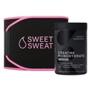 Spor Araştırmaları Kreta Monohidrat ve Tatlı Ter Waist Trimmer - Black/Pink (Large)