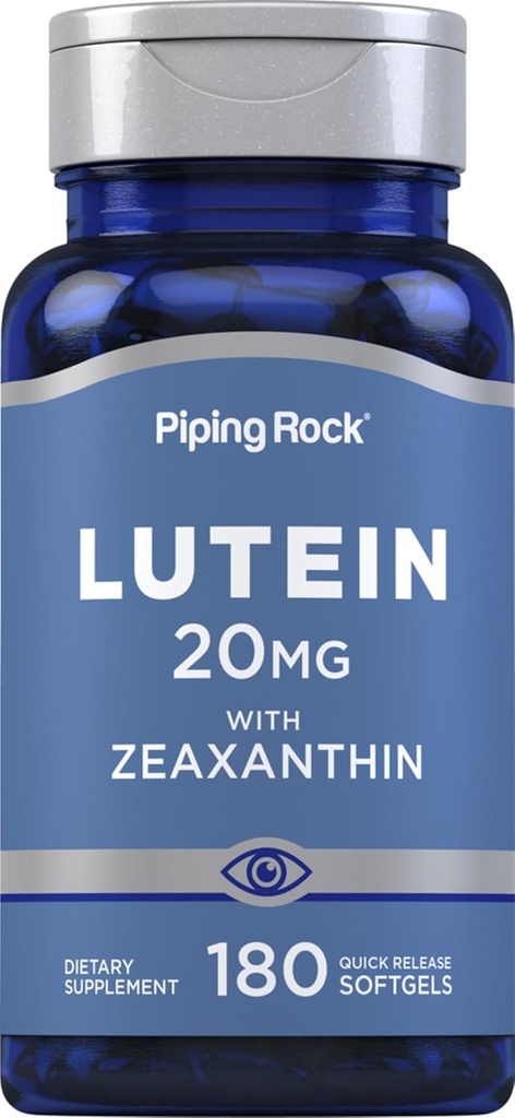 Piping Rock Lutein και Zeaxanthin συμπλήρωμα 