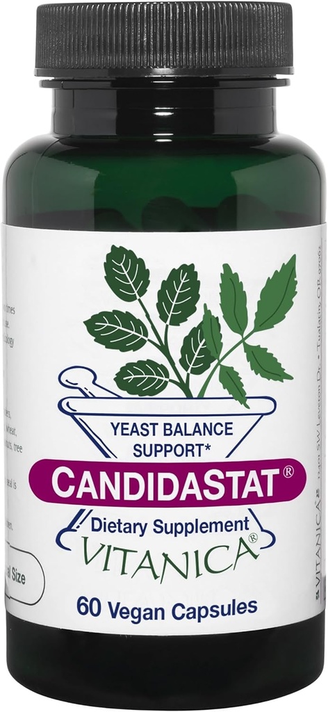 Vitanica Candidastat, Dengeli Destek, Vegan, 60 Capsules