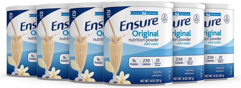Toz Tamamlayıcı Beslenme Vanilla 14 Ounces (Value Pack of 6)