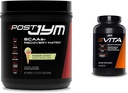Post JYM Active Matrix Post-Workout with BCAAs, Glutamine & More Rainbow Sherbert Flavor + Vita JYM Sporcunun 25 Key Malzemeler ile Çokvitamin 60 Tablet