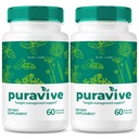 (2 Pack) Puravive, Puravive Kilo Kaybı Capsules, Puravive Exotic Rice Method, All Natural Detox & Cleanse Support, Pura Vive DW Yorumlar (120 Capsules)