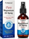 Magnesium Spray, Magnesium Oil for Feet, 100% Pure Magnesium Oil Spray for Body, Supports Muscle Recovery and Leg Cramps, 2 oz