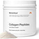Momentous Grass-Fed Collagen Peptides σκόνη - σκόνη πρωτεΐνης κολλαγόνου με Fortigel & βιταμίνη C για τα μαλλιά, το δέρμα, τα νύχια, και κοινή υποστήριξη υγείας - NSF Certified for Sport - Συσκευασία Μαΐου Vary
