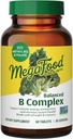 MegaFood Balanced B Kompleksi - B Kompleks Vitamini - 8 B Vitamini B6, B12, Folate, Biotin & More - Destek Hücreleri Enerji Üretimi - Vegan, Gluten Free - 60 Tabs
