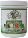 Super Omega Greens Συμπληρώστε το συμπλήρωμα Superfood με τα πράσινα, λαχανικά, flax, ίνες, αντιοξειδωτικά, ένζυμα, προβιοτικά, βιταμίνη C και ωμέγα 3-7.9oz σκόνη