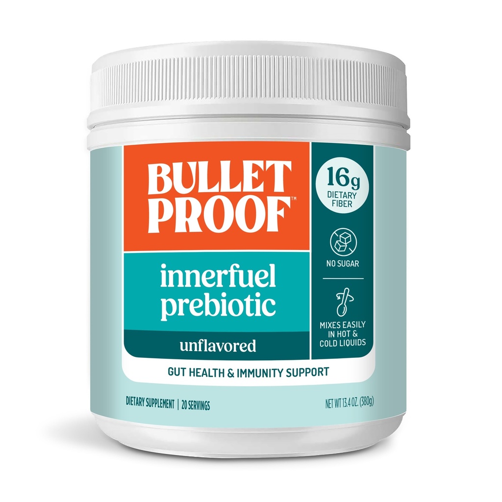 Prebiyotik Fiber Toz, 13.4 Ounces, Gut Health, Digestive Health ve Immune Support, Plant Sourced Prebiyotiks, 0g Sugar, Ambalaj Vary