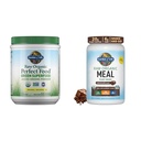 Life Raw Organic Perfect Food Green Superfood Juiced Greens Toz & Raw Organic Mealchange Shakes - Chocolate Plant Based Vegan Protein Toz