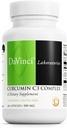 DAVINCI Labs Curcumin C3 Kompleksi - Gallbladder Fonksiyonu ve Sağlıklı Canlı - Curcuminoids ve Bioperine Meyvesi ile - Gluten-Free - 60 Vegetarian Capsules