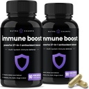 NutraChamps 27 1 Immune Support Supplement, 90 Immune Defense Capsules, 1000 mg C, 5000 IU D3, Elderberry, çinko, 1 Milyar CFU Probiyotiks & More (Pack of 2)