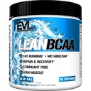 Evlution Stimulant Free Lean BCAA Toz Beslenme BCAAs Amino Asits Toz CLA Carnitine ve 2:1 Dal Kurtarma Şağı ve Metabolism - Blue Raz Burn ve Metabolism - Blue Raz