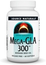 Source Naturals Mega-GLA 300 - Borage Seed Oil Bu Hexane-Free - 60 Softgels