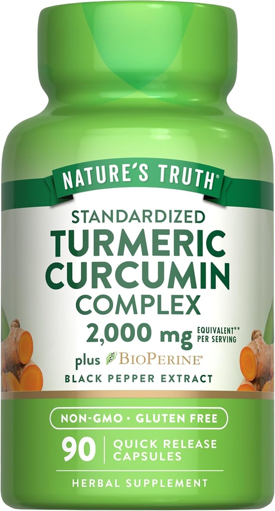 Nature's Truth Turmeric Curcumin Capses 
