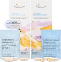 Sağlıklı 2nd Trimester Prenatal Vitamin | Hamilelik Desteği Fetal Beyin Gelişimi için Metilfolate, Choline, DHA, Iron, Inositol | 31 Day Supply