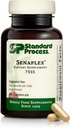 Standart Süreç Senaplex - Niacin, Vitamin B12 & B6 ile Nervous System Support - Destekler Beyin Sağlığı ve Hücre Sağlığı - Antioksi Aktivitesi - Non-Dairy - 90 Capsules (45 Hizmet)
