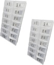 Bir Gün Pill Organizer, Haftalık Gün ve Gece Pill Konteyner, Gün ve Gece İlaçları veya Sabah Için A Vitamini (2)