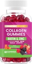 Κολαγόνο Vegan Gummies, μικτή γεύση μούρων, 60 Gummies, υποστηρίζει τα μαλλιά, δέρμα, νύχια, αρθρώσεις