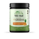 TERRA ORIGIN Healthy Greens Powder Supplement | Superfood Digestive Enzyme & Probiotic Blends | Immune, Gut, and Digestive Support for Women | Tropical Passion Fruit (30 Servings)