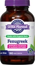 Oregon'un Wild Harvest Organic Non-GMO Fenugreek Capsules, Lactation Support Herbal Supplements for Optimal Meme Süt Production-180 Count