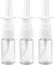 Medsuo 3par 10 ml Nasal Mix Şişes Mist Sprey Şişe Clear Boş Rhinitis Care Sprayer Doğrudan sprey konteyneri Saline Essential Oils