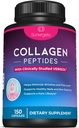 Sunergetic Premium Collagen Capsule Capsules – 2500 mg of VERISOL Collagen of Type 1 & Type 3 – Multi Collagen Supplement to Support Joint Health, Hair, Skin & Nails – 150 Collagen Capsules