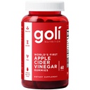 Goli Apple Cider Vinegar Gummy Βιταμίνες - 60 Count - Βιταμίνη Β12, Χωρίς ζελατίνη, Χωρίς γλουτένη, Vegan & Μη ΓΤΟ