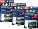Advil Ibuprofen Tabletleri 200 mg, 2 Vials, 10 kapaklı Tabletler Her, 20 Total (Pack of 3)