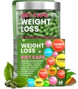Kilo kaybı Diyet Capsules, Natural Appetite Suppressant, Day & Night Fat Burner for Women & Men with Apple Cider, Green Coffee Bean Extract, Metabolism ATM Supplement - 60 Pills