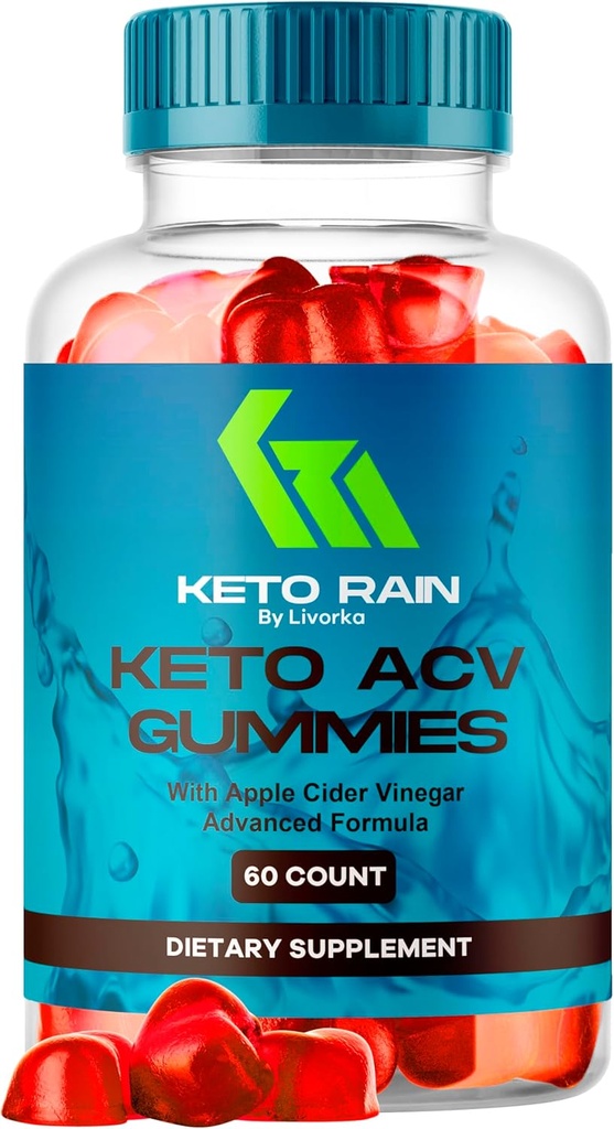 Keto Rain Gummies - Keto Rain Advanced ACV Gumys, Keto Rain ACV Gummy 1050MG - Όλα φυσικά Keto Rain Apple Cider Vinegar, KetoRain ACV Gumys, 60 Gummies για 1 μήνα