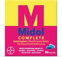 Midol Complete Gelcaps 24ct: Midol Complete Menstrual Pain Relief Gelcaps with Acetaminophen for Menstrual Symptom, PMS Relief, and Term Cramp Relief - 24 Count (Package May Vary)