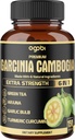 Premium Garcinia Cambogia Capsules with Green Tea, Arjuna, Tur, Turmeric, Black Pepper - Body Health & Immune Support Supplement - 1 Pack 150 Caps for 5 Ay