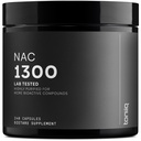 Toniiq 1300mg NAC - 4 Μήνες Προμήθεια - min. 98%+ Δοκιμασμένη καθαρότητα - Εξαιρετικά υψηλής αντοχής Βιοδιαθέσιμο συμπλήρωμα κυστεΐνης NAC - 240 χορτοφαγικά κάψουλες N Acetyl Cysteine - Lab Tested TQ