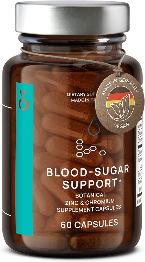 CLAV® N°9 - Cinnamon Extract + Bitter Melon Capsules with Syzygium cumini, Beta Glucan & Chromium - Vegan - 60 Kont