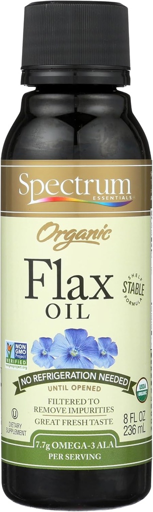 Spectrum Omega 3 Flax Oil, 8 oz